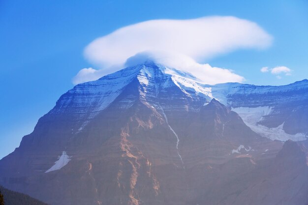 カナダのロブソン山