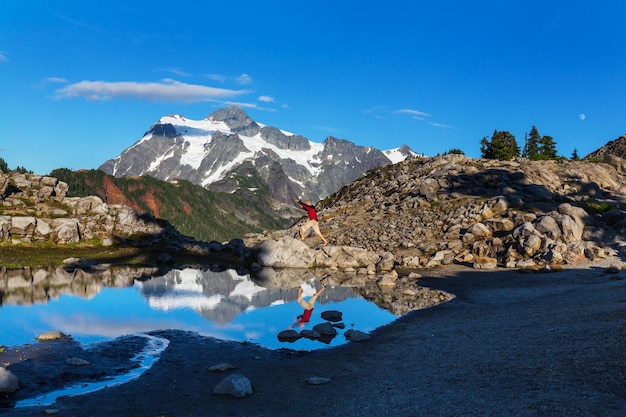 Mount Shuksan in Washington, USA