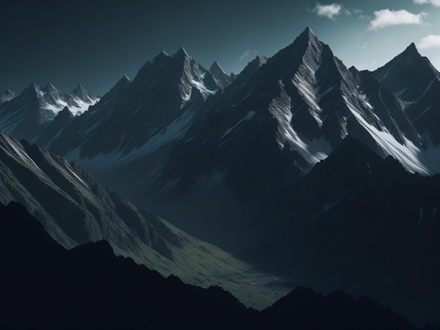 mountain background