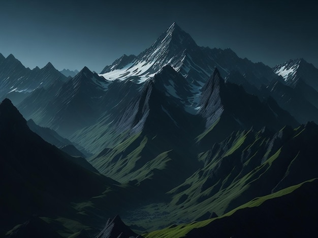 mountain background