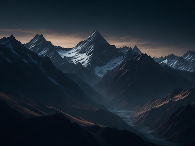 mountain background