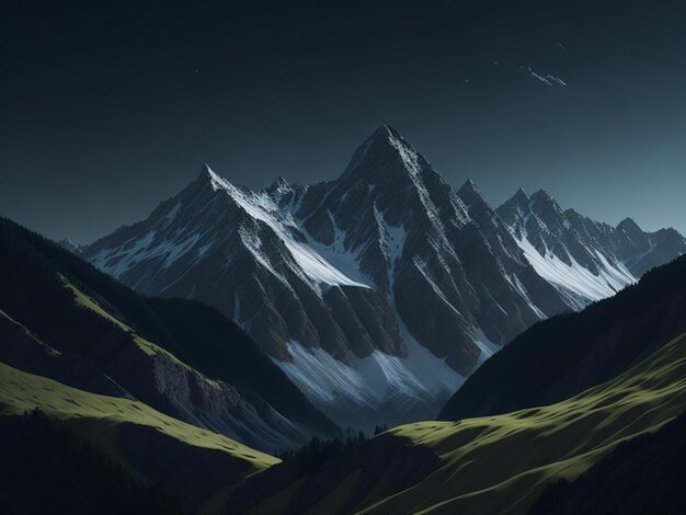 mountain background