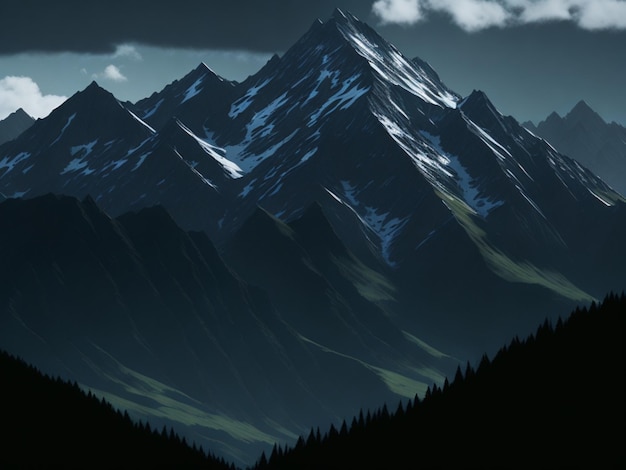 mountain background