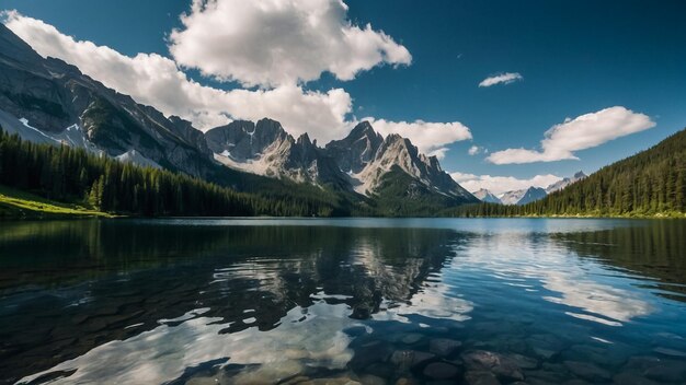 The mountain Beautiful scenery background