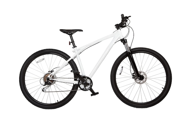 Mountain bike isolated on white