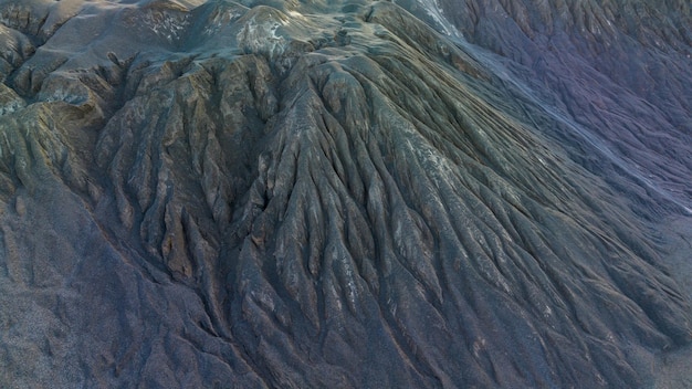 Mountain cliff rock soil and beautiful texture pattern line for background