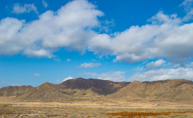 mountain in the desert