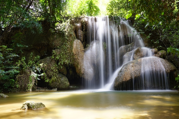 Mountain Falls in Asia