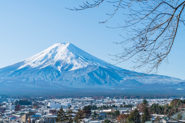 가와구치 코 산 후지산