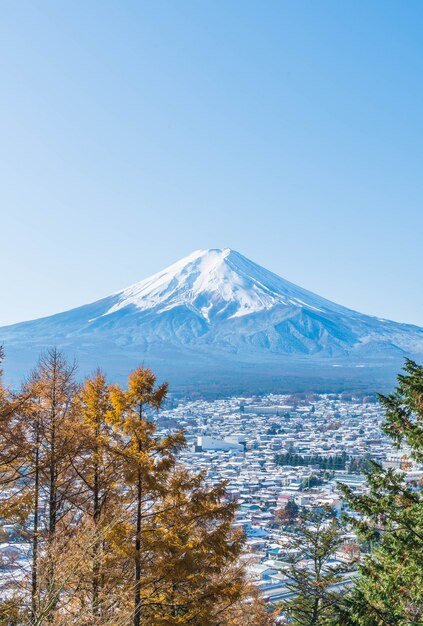 Montagna fuji san a kawaguchiko