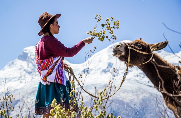 Ragazza di montagna