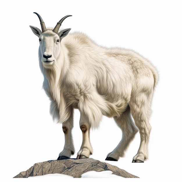 mountain goat png white background