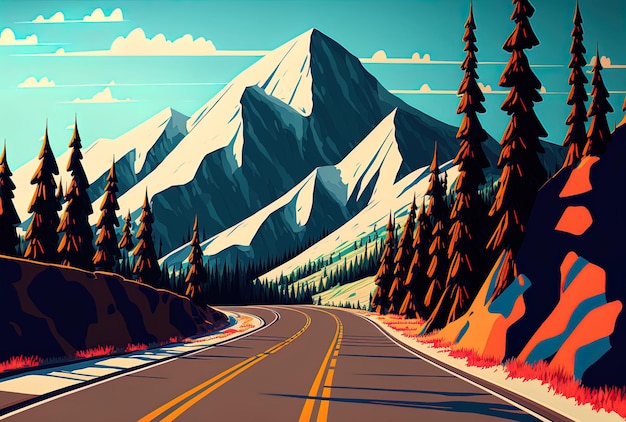 Mountain highway