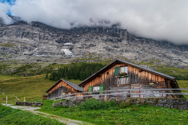 Mountain Hut near Kleine Scheidegg