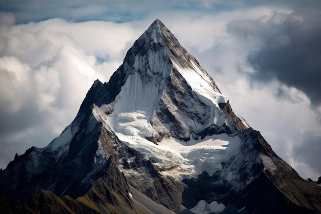 The mountain is the highest mountain in the world.