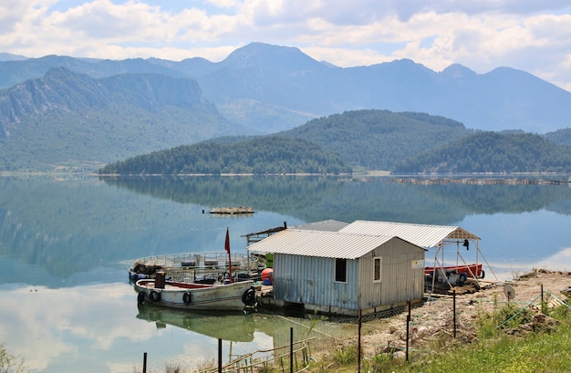 Mountain lake in Turkey