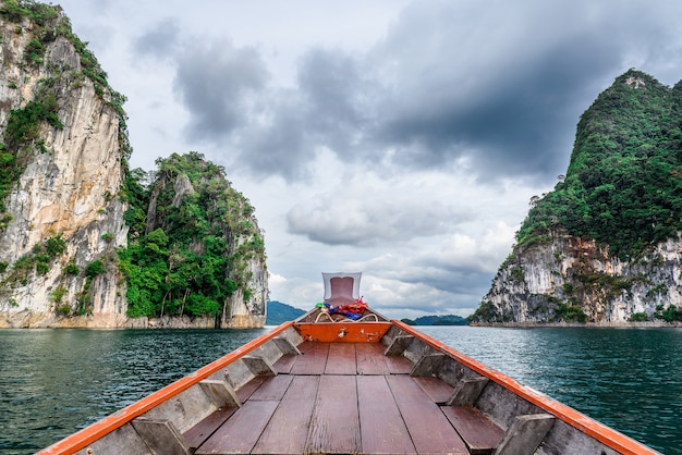 Mountain in the lake