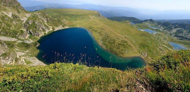 Photo mountain lakes