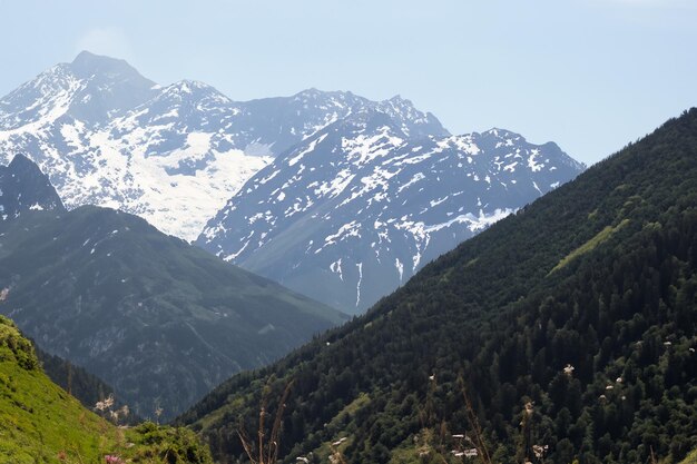 Photo mountain landscape background