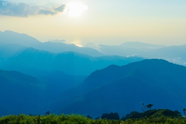 Photo mountain landscape background