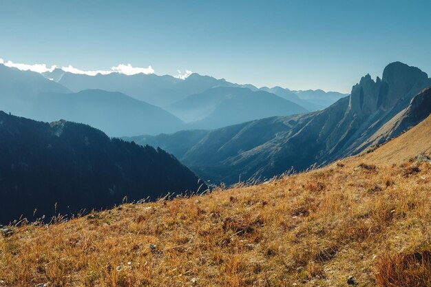 Photo mountain landscape background