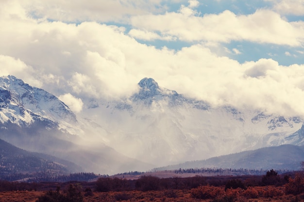 Mountain Landscape in Colorado Rocky Mountains, Colorado, United States.