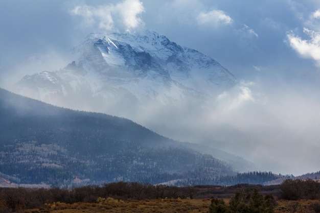 Mountain Landscape in Colorado Rocky Mountains, Colorado, United States.