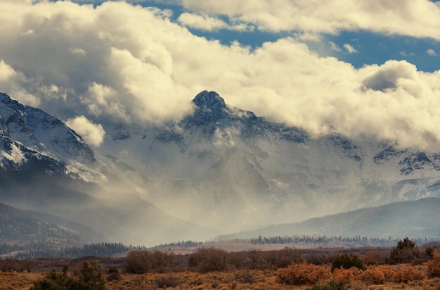 Mountain Landscape in Colorado Rocky Mountains, Colorado, United States.