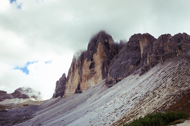 Mountain landscape at the Dolomites