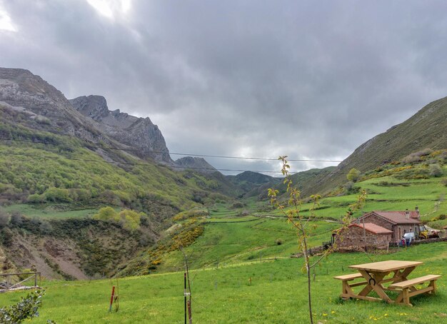 mountain landscape in picos de europa