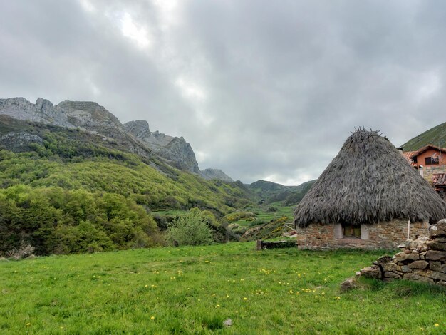 mountain landscape in picos de europa