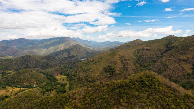 Mountain landscape in sri lanka