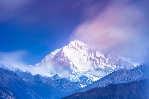 山の風景