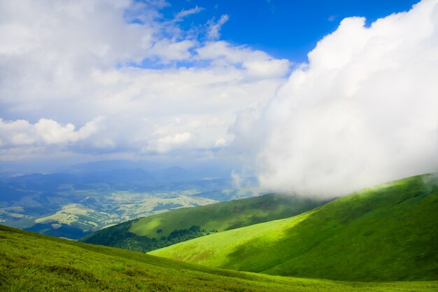 山の風景