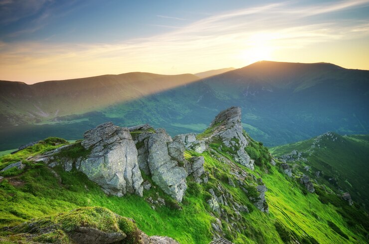 Фотография горный пейзаж