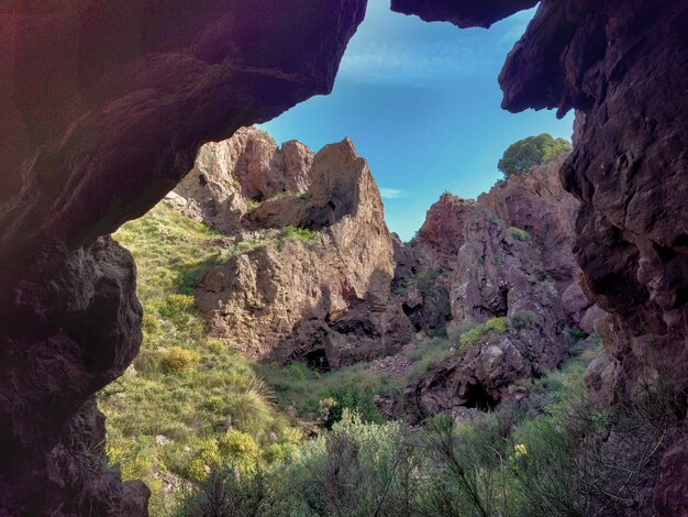 Photo mountain landscape