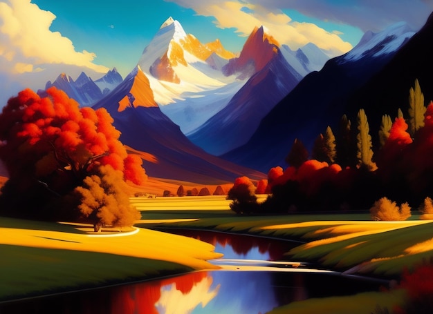 Mountain landscape