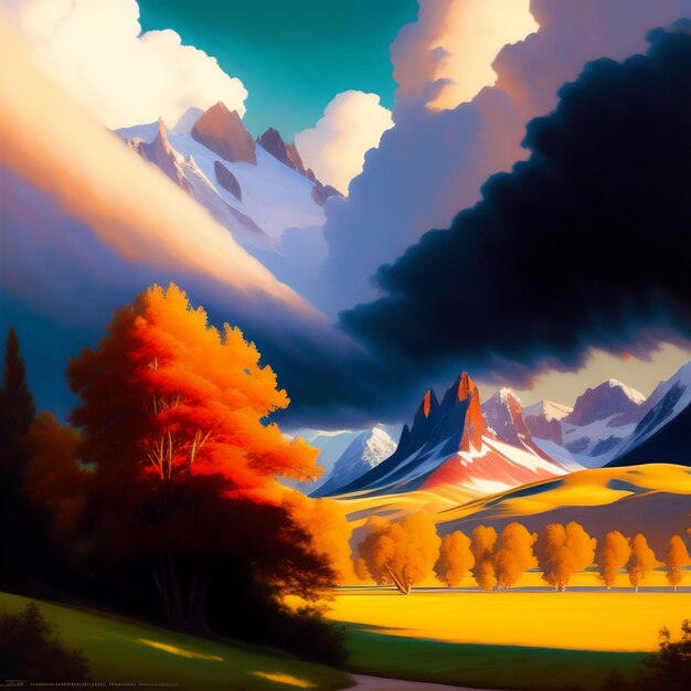 Mountain landscape