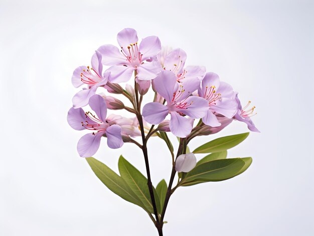 Photo mountain laurel flower in studio background single mountain laurel flower beautiful flower images