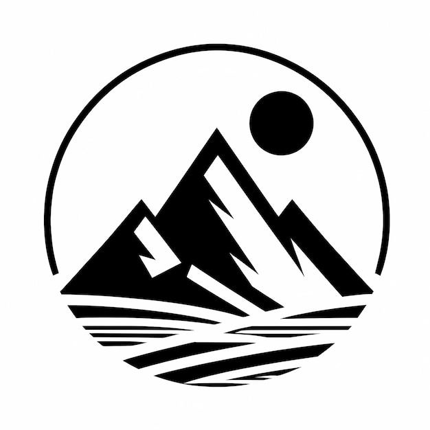 山のロゴ アイコン