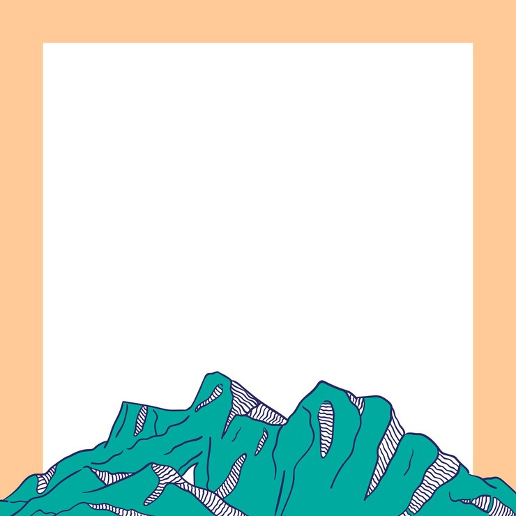 Photo 산 png 프레임 투명한 배경