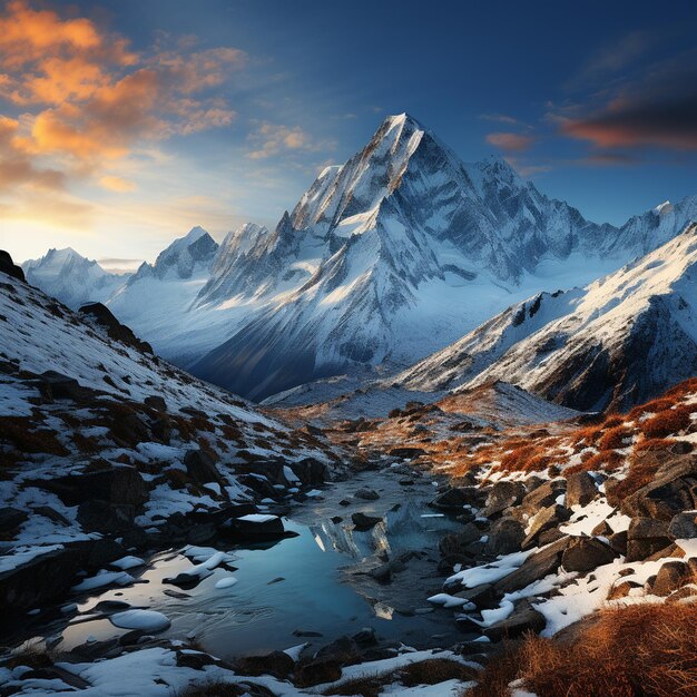 the mountain range in alaska