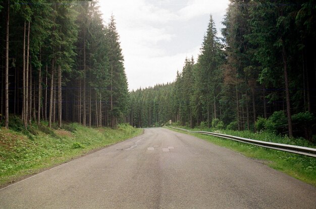 Photo mountain road