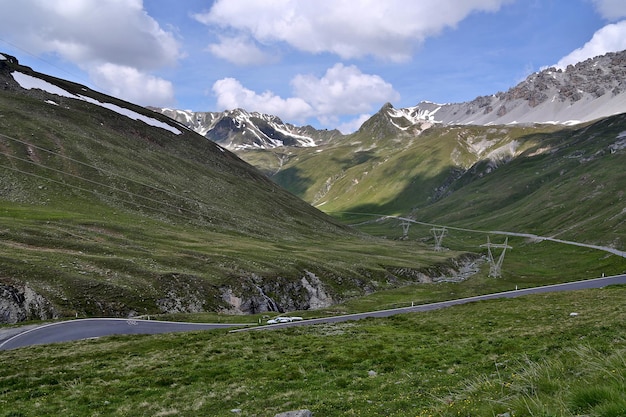 Strada di montagna