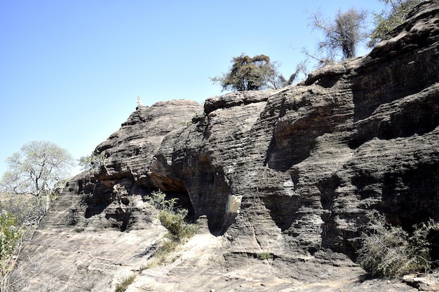 Mountain and rock formations