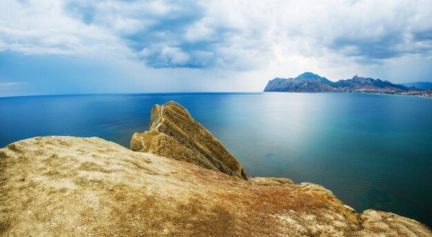 Mountain and sea