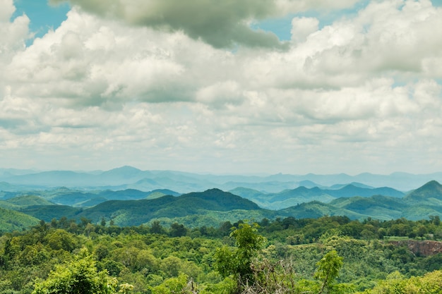 mountain summer landscape