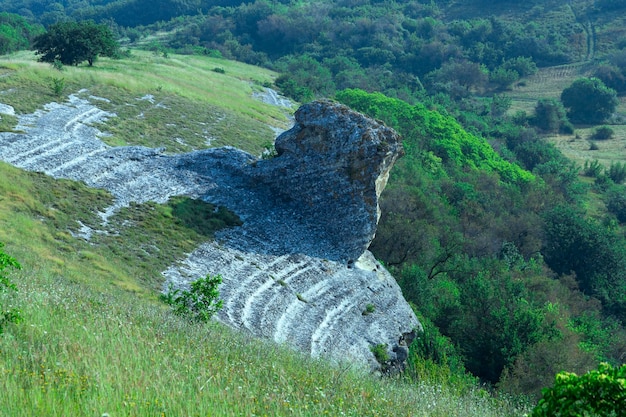 Mountain valley mountain peak mountain landscape top view