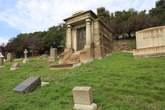 Mountain view cemetary in Oakland California