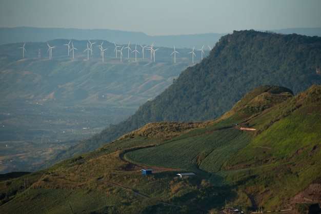 Mountain view in tailandia